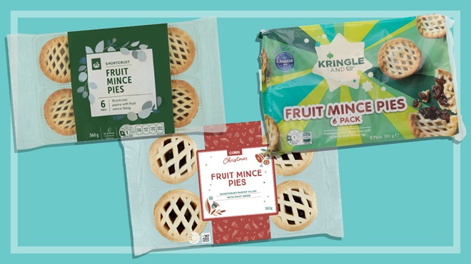 fruit mince pie packs from aldi coles and woolies